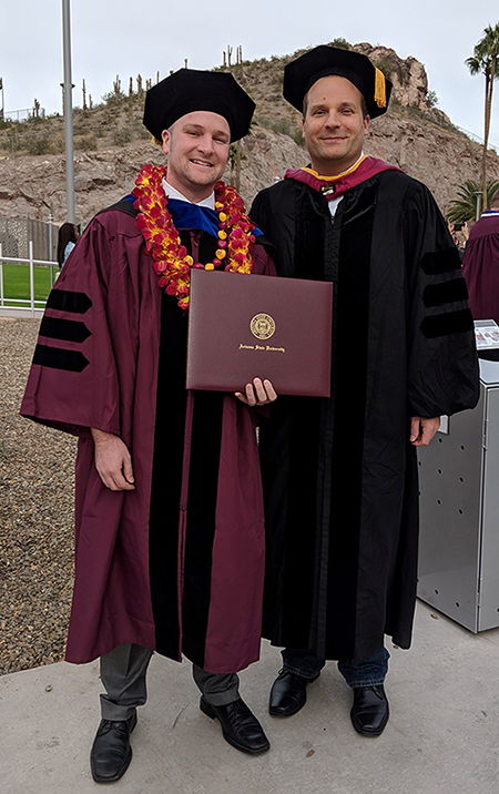 Fall 2018 Graduation Joshua Jeffs, Chad Borges