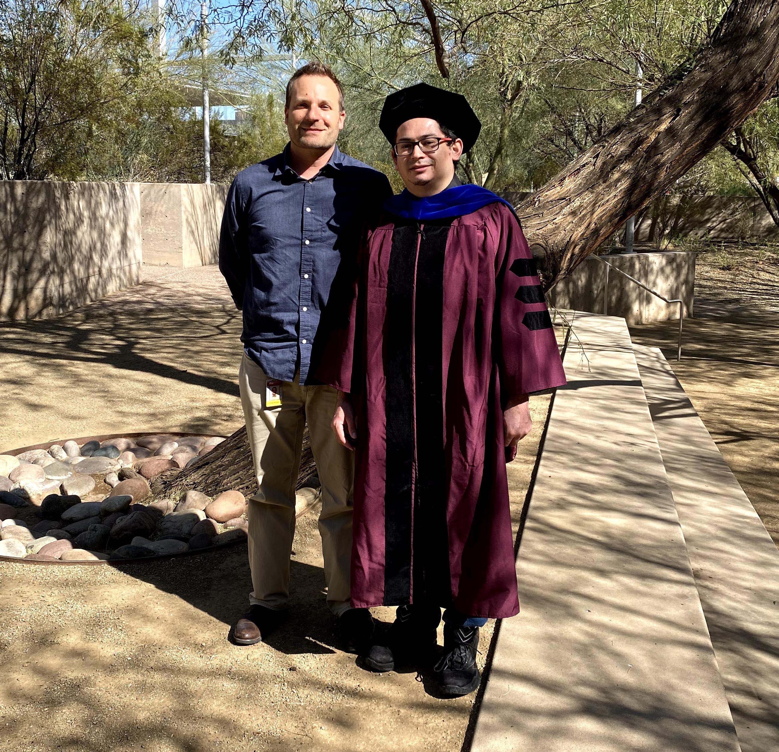 Spring 2021 Jesus and Chad Graduation